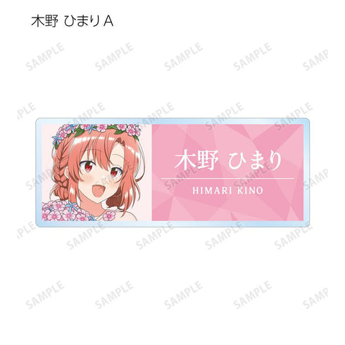 『ささやくように恋を唄う』描き下ろし 花びらドレスver. トレーディングアクリルネームプレート(単位/BOX)